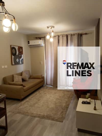 Furnished apartment for rent in Madinaty 73m First residence garden view B12 Unique opportunity for rent