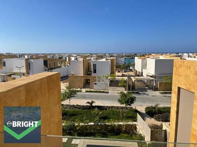 Exclusive Offer! light block chalet 305m - 3 bedrooms - semi finished - very prime location - under market price in seashell north coast