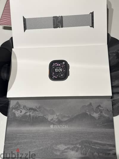 Apple Watch Ultra 3 , battery 100 % Black Stainless Classic Loop