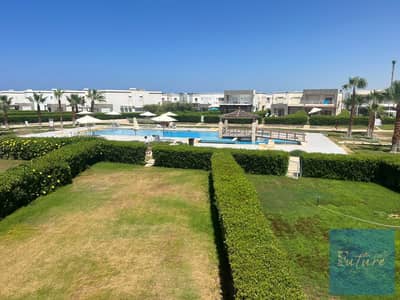 امواج الساحل الشمالي توين هاوس للبيع تحت سعر السوق شايف البول والبحر افضل لوكيشن في امواج - Amwaj North Coast
