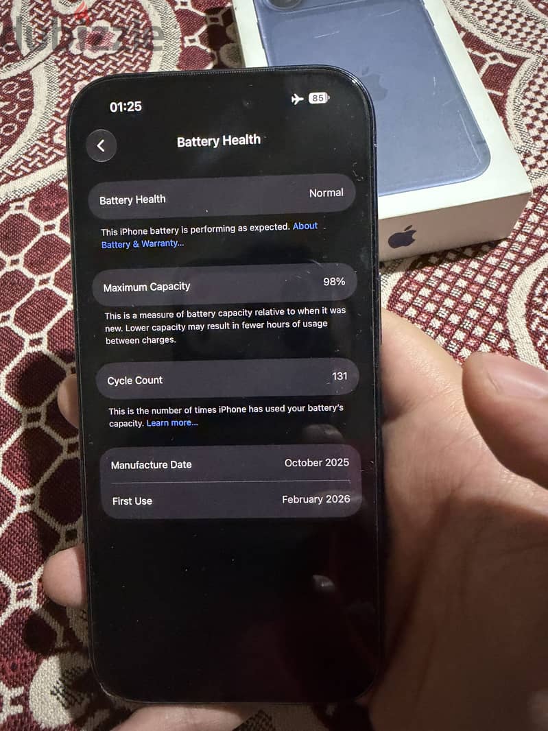 iPhone 17 Pro - Like New (Blue) 1