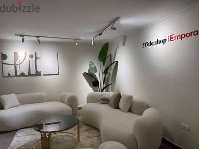 طقم انتريه مودرن 2 كنبة وكرسي كالجديد| Modern Sofa Set 2 Couches&Chair