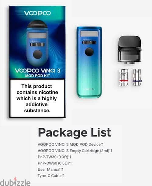 VooPoo Vinci 3 6