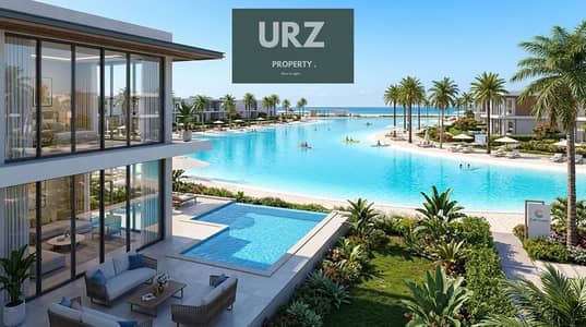 enjoy a full sea view from the ground floor and own a villa with a private pool in Marsa Baghosh near La Vista Silver Sands and Aura resorts