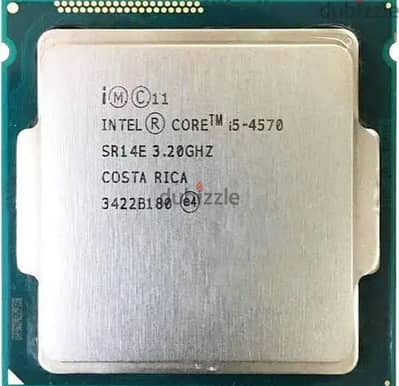 معالج intel core i5 gen 4  مفهوش اى مشكله
