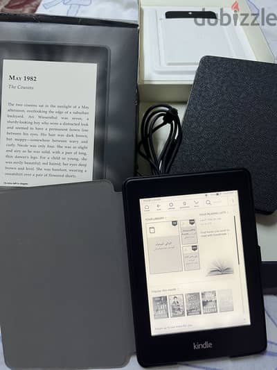 Kindle paperwhite 6 as new with all accessories
