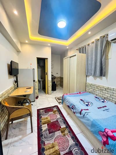 Studio for rent single in Sixth of October City First District