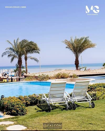 Receive your First Row View Pool Chalet in Ain Sokhna, Blue Blue - next to Monte Galala and Porto Sokhna