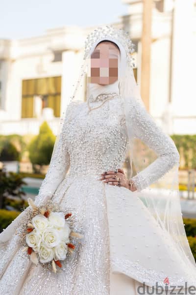 royal handmade dress