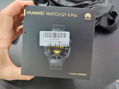 بختم المطار وسيل الشركة Huawei Watch GT 6 Pro زيرو متفتحتش نهائي