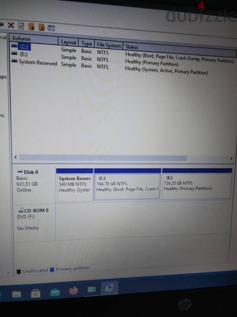 لاب توب hp 2