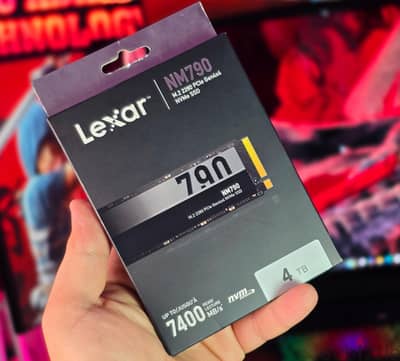 جديد 4 تيرا NVMe سرعة 7400MB/s هارد Lexar NM790 4TB جيل رابع فتح علبة