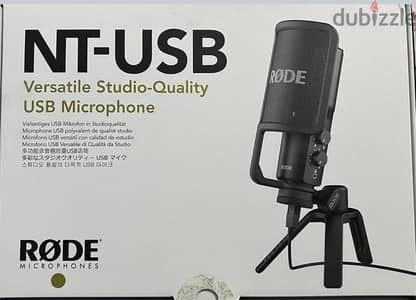 مايك RØDE NT USB حالة ممتازة لم يستخدم