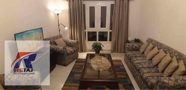 Furnished Studio for Rent in New Cairo – Behind Mirage City | 60 sq m | Raised Ground Floor | Fully Equipped and Air Conditioned