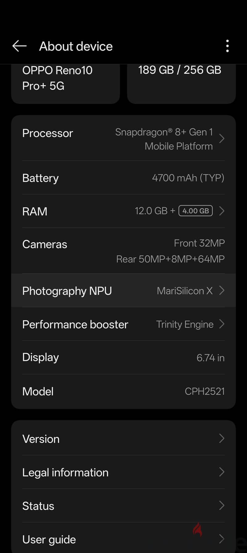 OPPO Reno 10 pro plus + 2