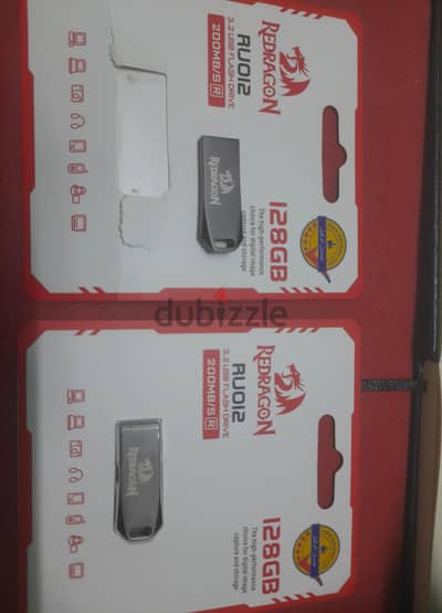 فلاشة Redragon مساحة 128 جيجا 3.2 USB سرعة 200