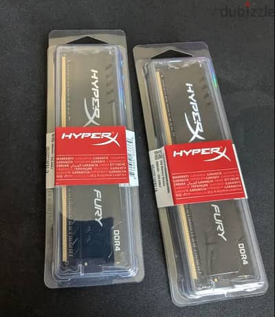 Hyperx fury 16GB (8 x 2) 3200 hz