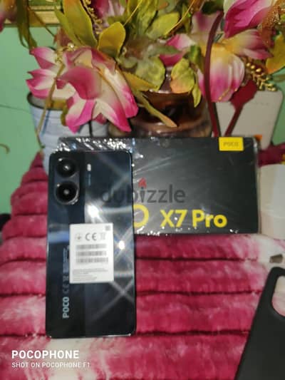 POCO x7pro ساحة 512/16. مدفوع الضريبة للتواصل 01069281188