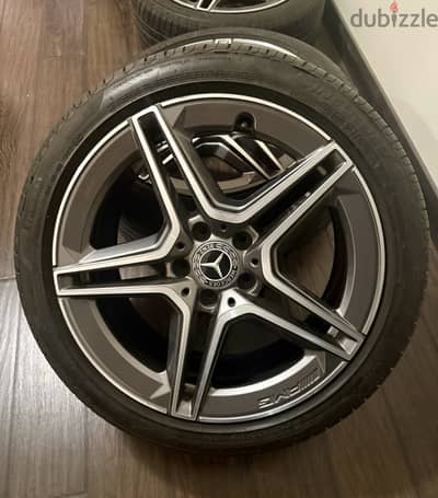 Original 18in AMG wheels and tires