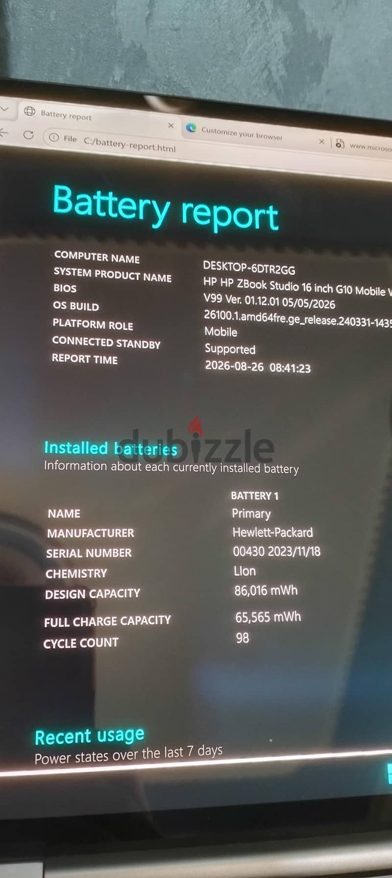HP Zbook Studio 16 G10 Touch OLED 9