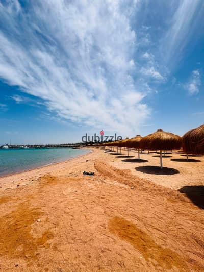 Beachfront Chalet for Sale in Hurghada Promenade with 5 Years Installments