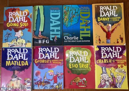 Roald Dahl 8 books