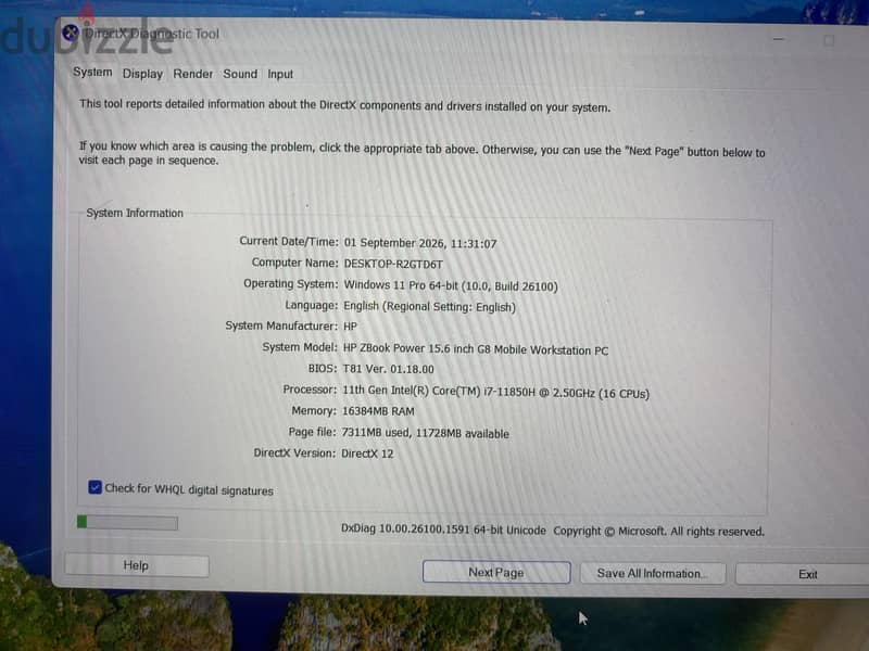 HP Zbook Power g8 1