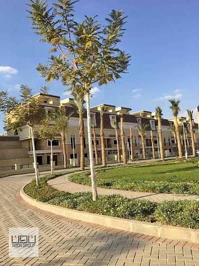 Lowest-price  (resale) Apartment READY TO MOVE with open view for sale in Sarai next to Madinaty