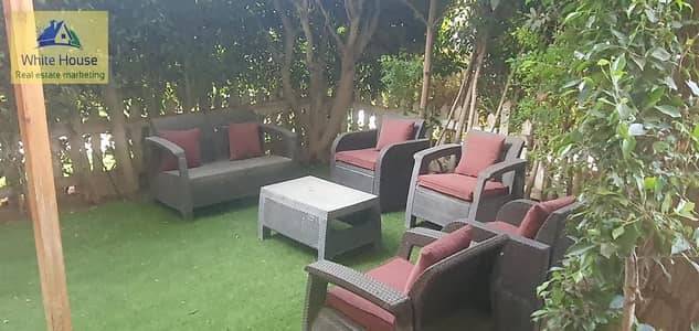 Furnished apartment for rent in Madinaty (Al Rehab City): 100 m² + 46 m².