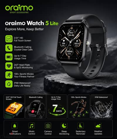 ساعة اورايمو فايف لايت oraimo 5 lite