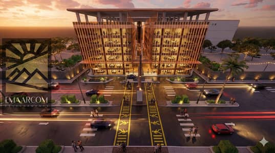 130.80 sqm Front Office | Prime Location on Al Mokattam Plateau’s Central Corniche