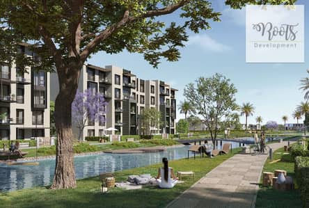 للبيع شقة متشطبة بالكامل استلام قريب بموقع مميز بجاردن لايكس - اكتوبر For Sale Finished Apartment, Near Delivery,in Garden Lakes -October