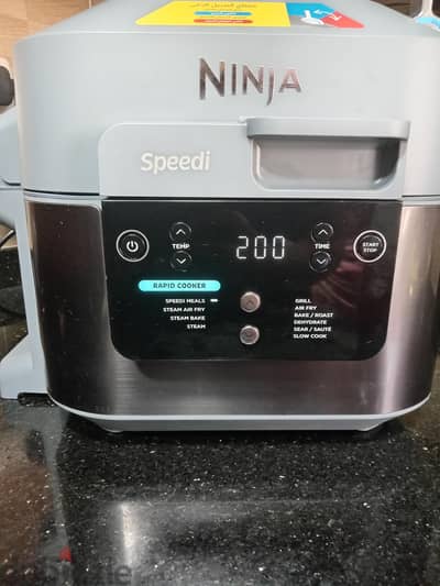 ninja 10 in 1 - airfryer and cooker نينجا 10 في 1  ايرفراير وطباخ