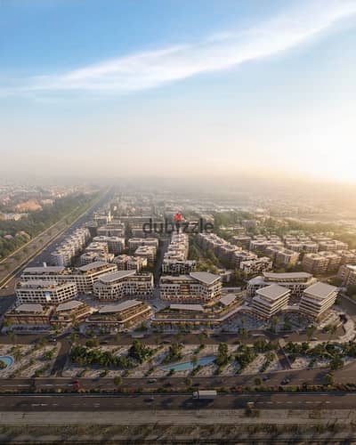 For Sale: Fully finished 40 sqm office at Mall NASA, Al Wahat Road, opposite MSA University. 10% down payment, 12-year installments. Prime investment!