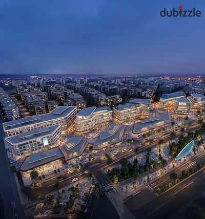 Writing  40 sqm commercial shop for sale in NASA Mall, 6th of October, on Al Wahat Road. 10% down payment, installments up to 12 years. Prime investme