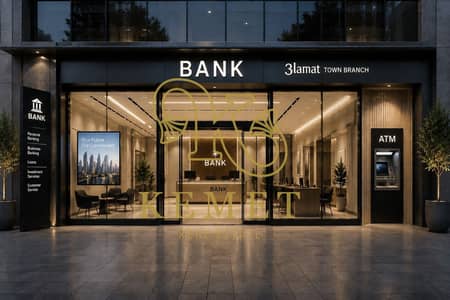 محل تجاري فرصة استثمارية 253 م + 46 اوت يصلح مقر بنك مقدم 15% وقسط 12 سنة يخدم 100 الف ساكن امام المونوريل و جامعة MSA وبنك مصر الحي التاسع 6 اكتوبر