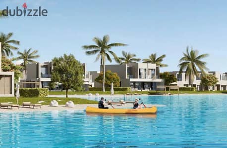 Finished twin house villa for sale in Azha Ras El Hekma, North Coast