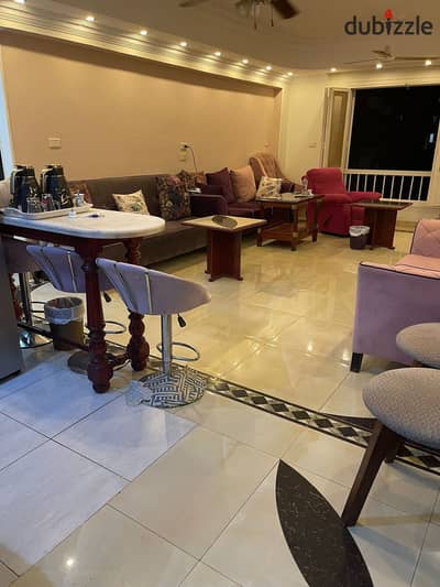 Apartment for sale furnished with ACs in Sheikh Zayed district 13