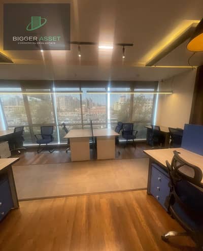 Admin Office |For rent|210Sqm|Fully Furnishedl Zahraa El Maadi