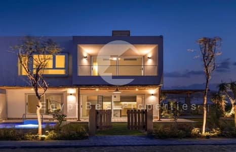 PRIME LUXURY LAST 4 BEDROOMS CHALET SEA VIEW IN EL MASYAF RAS AL HEKMA NORTH COAST WITH ONLY 5% DOWN PAYMENT OVER 9 YEARS!!!