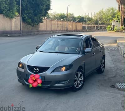 مازدا ٢٠٠٦ اتوماتيك فاتحة سقف مواصفات خليجيه اعلي فئه وشاشه رجال