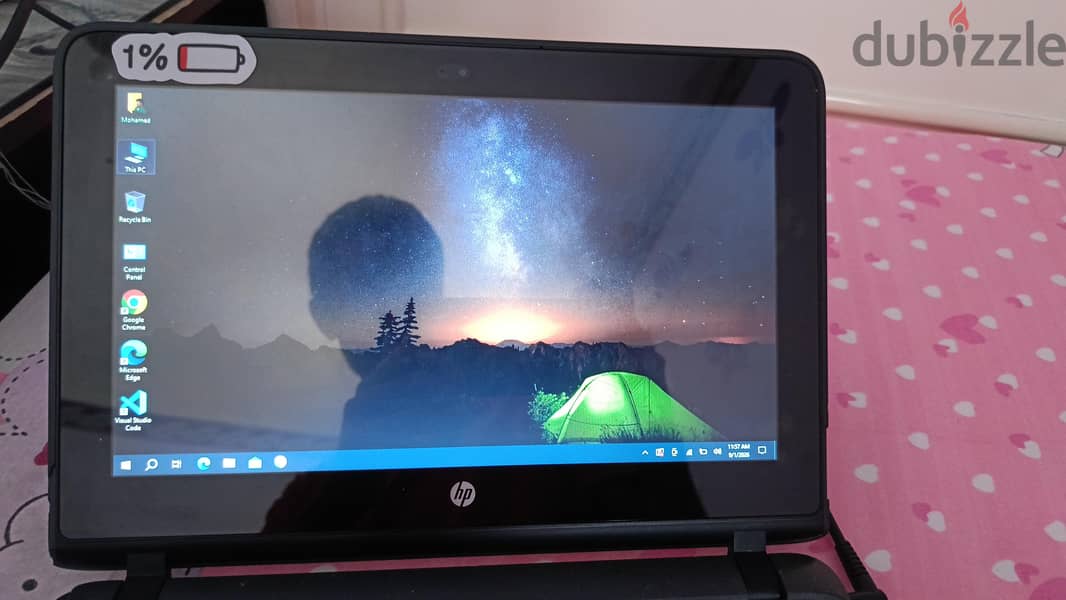 لاب hp جيل سادس i3 1