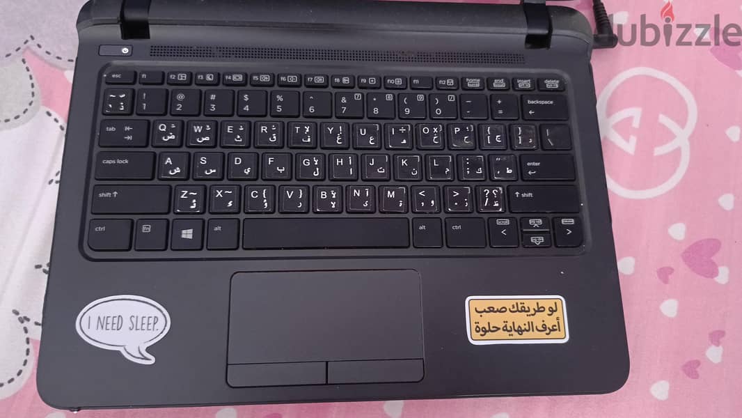 لاب hp جيل سادس i3 2