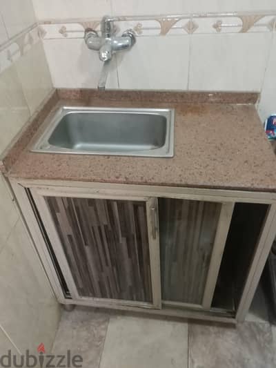 وحده مطبخ ألموتال بالحوض والرخامه