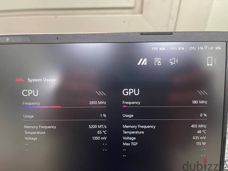 Asus TUF A16 - Ryzen 9 HX / RTX 5070 / 16GB RAM / 1TB - بحالة الزيرو 6