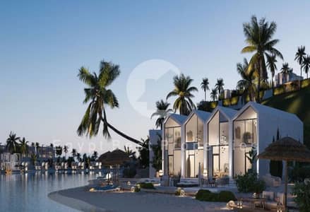3-bedroom chalet for sale with a direct lagoon view in D_BAY North Coast10% down payment