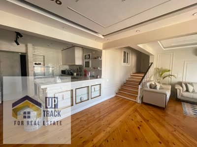 Apartment for Rent in Zamalek Qibliya – 3 Bedrooms, 3 Bathrooms, Panoramic Nile & Aquarium Garden Views