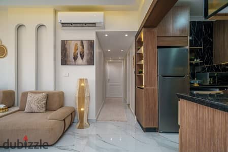 Smart apartment furnished ultra lux for rent in Madinaty |