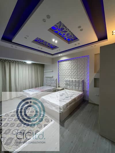 Furnished Apartment for Rent in 6th of October | 4 Bedrooms | Luxury Finishing & Furnishing | Near Hosary Square