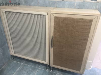 Two storage units